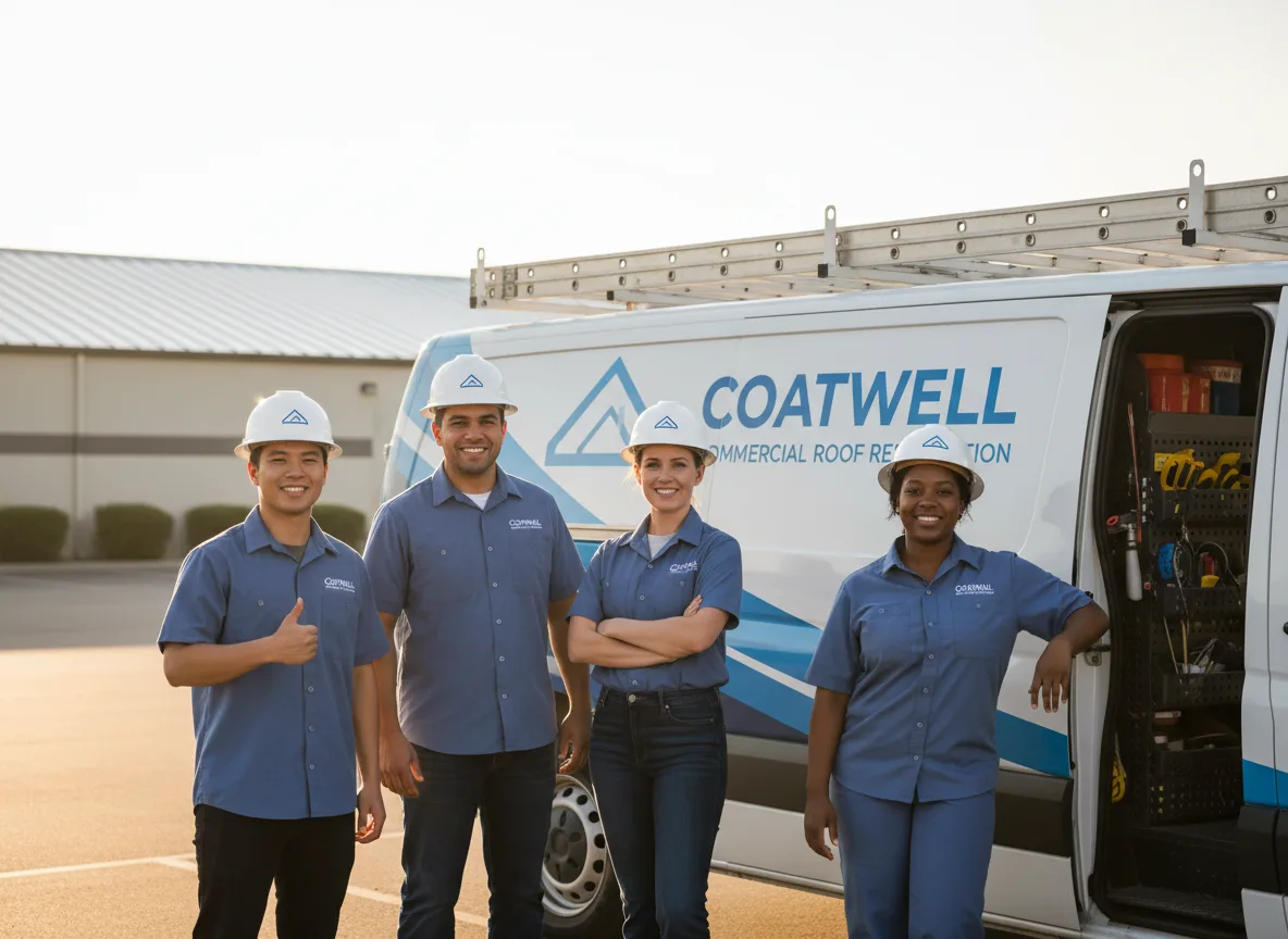 Commercial roof coating company in Alton, IA